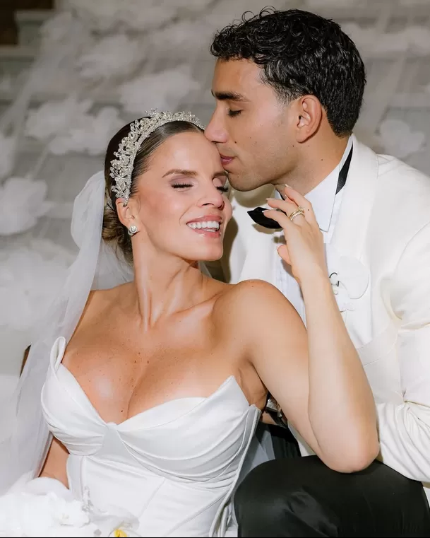 Alejandra Baigorria y Said Palao se casaron el 26 de abril de 2025 / Instagram