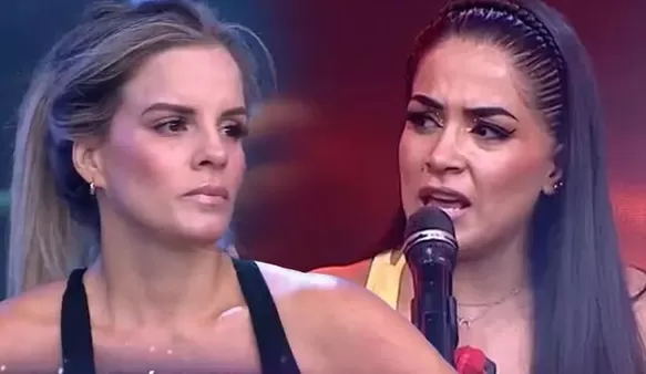 Alejandra Baigorria y Onelia Molina no se pasan ni con agua / América Espectáculos