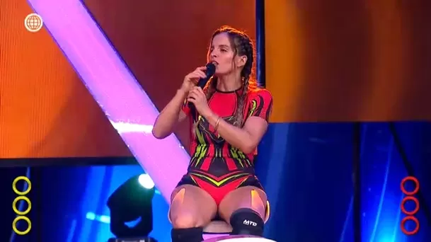 Alejandra Baigorria ingresó a los 'combatientes' con todo su ímpetu y competitividad. Foto: América TV