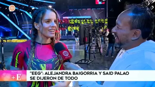 Alejandra Baigorria habló sobre su conversación con Mario Irivarren. Foto: América TV