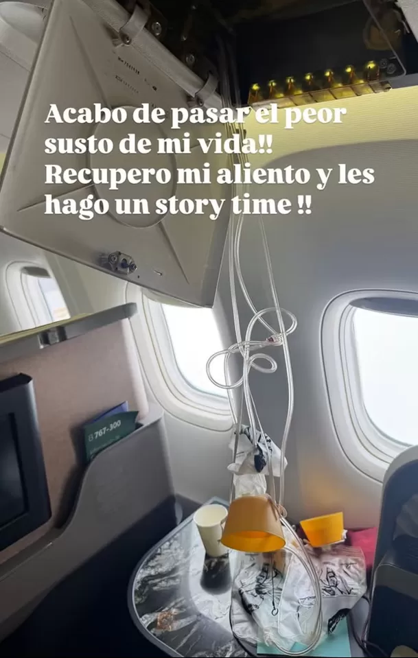 Alejandra Baigorria contó el viernes que había sufrido el susto de su vida, pero no dio más detalles / IG: @alejandrabaigorria Alejandra Baigorria contó el viernes que había sufrido el susto de su vida, pero no dio más detalles / IG: @alejandrabaigorria