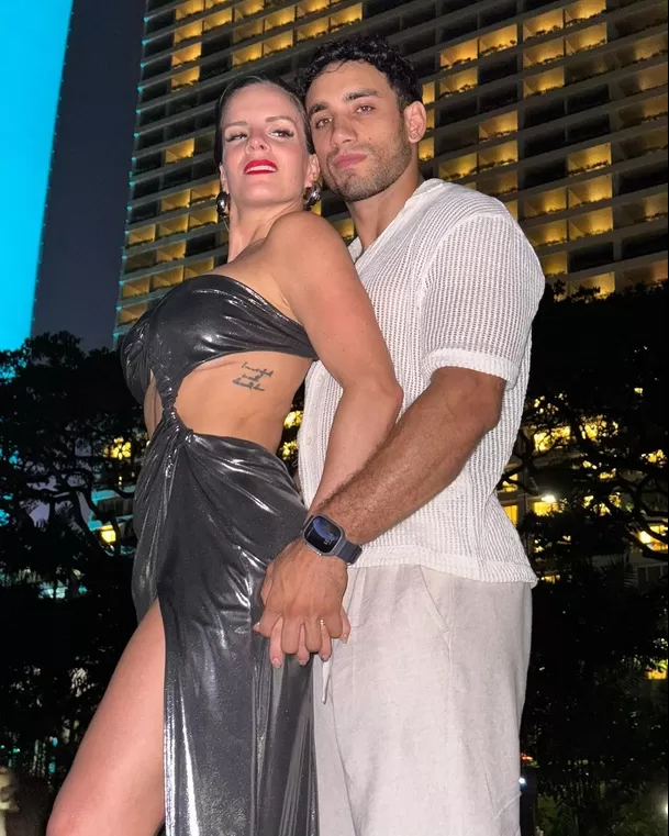 Alejandra Baigorria y Said Palao son pareja desde hace tes años/Foto: Instagram