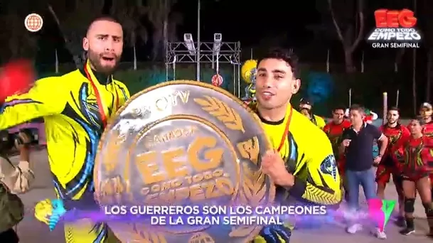 Said Palao fue capitán por la semifinal de EEG ante la ausencia de Patricio. Foto: América TV Said Palao fue capitán por la semifinal de EEG ante la ausencia de Patricio. Foto: América TV