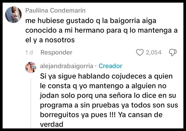 Alejandra Baigorria responde a críticas por su viaje a Japón con Said Palao / TikTok: @alejandrabaigorriaalcala
