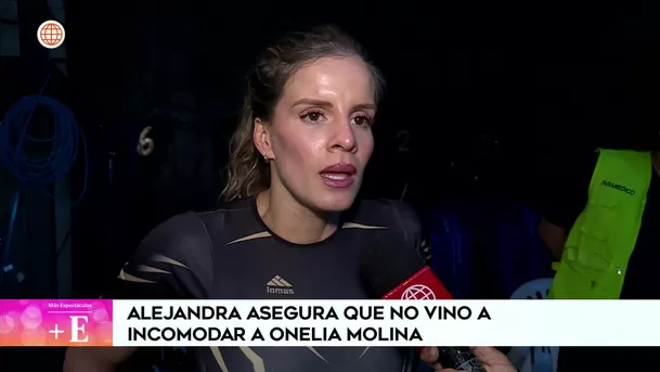 ¿Alejandra Baigorria ya no quiere ser Combatiente? / Captura ¿Alejandra Baigorria ya no quiere ser Combatiente? / Captura