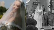 Alejandra Baigorria reaparece vestida de novia
