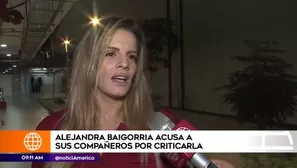 Alejandra Baigorria asegura que pasa por un buen momento y nada arruinar&aacute; su felicidad  (Foto: Captura Am&eacute;rica TV)