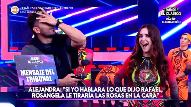 Rosángela quedó sorprendida tras revelación de Alejandra Baigorria sobre Rafael Cardozo. Fuente: AméricaTV