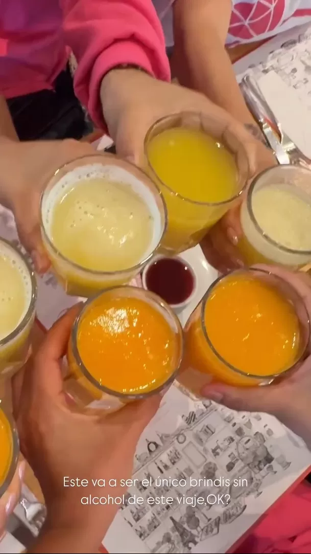Alejandra Baigorria y sus amigas antes de viajar a celebrar su despedida de soltera / Instagram Alejandra Baigorria y sus amigas antes de viajar a celebrar su despedida de soltera / Instagram