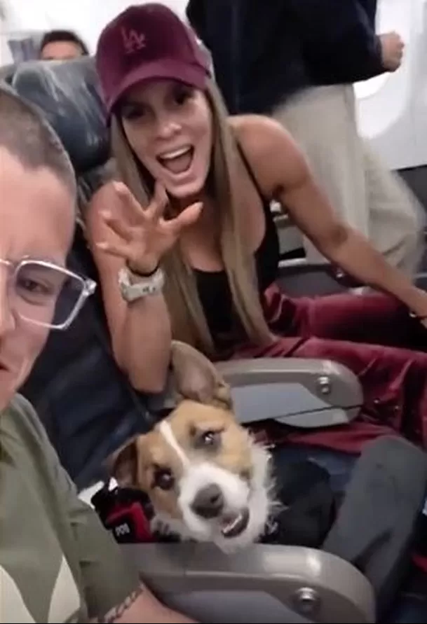 Alejandra Baigorria viajó con su hermano Sergio a Piura / Captura