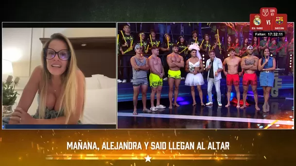 Alejandra Baigorria se casará con Said Palao este sábado 26 de abril. Fuente: AméricaTV Alejandra Baigorria se casará con Said Palao este sábado 26 de abril. Fuente: AméricaTV