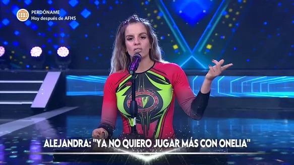 Alejandra Baigorria acusó a Onelia Molina de 'burlona'. Fuente: AméricaTV