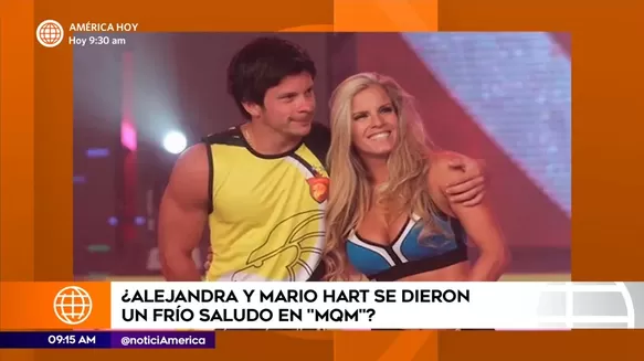 Alejandra Baigorria se pronunció por supuesta incomodidad de Mario Hart tras su reencuentro 