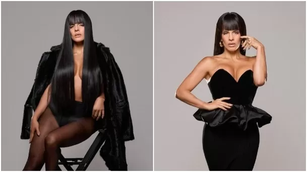 Alejandra Baigorria impactó al lucir pelinegra y en topless. Fuente: Instagram