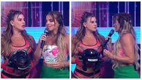 Alejandra Baigorria apoyo a Macarena Vélez tras derrota contra Onelia Molina. Fuente: AméricaTV