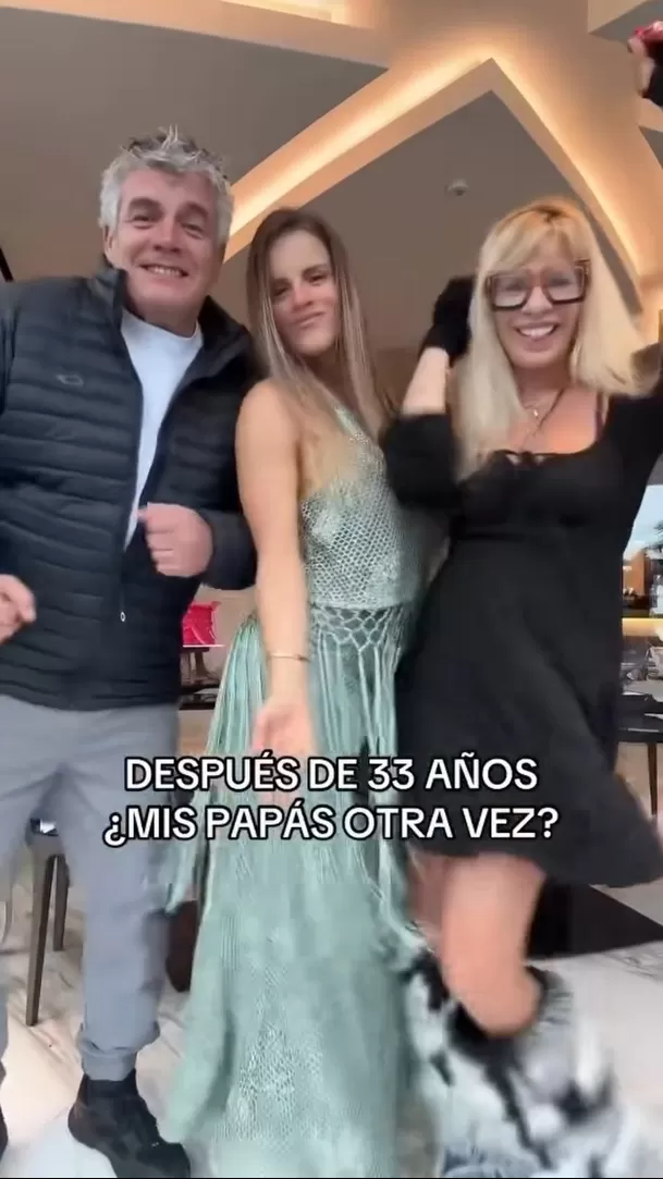 Alejandra Baigorria causó revuelo con presunta reconciliación de sus padres / Captura