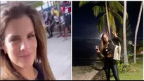 Alejandra Baigorria viajó a Jamaica con su hermano