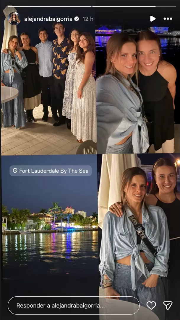 Alejandra Baigorria se reencontró con María Rosa Castro en Estados Unidos. Foto: Instagram Alejandra Baigorria se reencontró con María Rosa Castro en Estados Unidos. Foto: Instagram