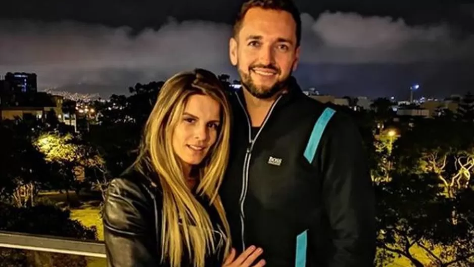 Alejandra Baigorria y Arturo Caballero derrochan amor en Colombia. Foto: Instagram