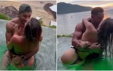 Alejandra Baigorria y Flavia Laos a puros besos con Said y Austin Palao en Brasil  - Noticias de Flavia Laos