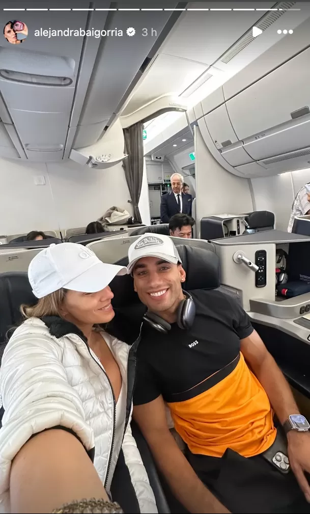 Alejandra Baigorria y Said Palao se casaron por religioso y civil. Foto: Instagram