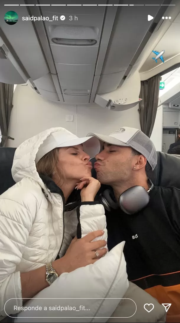 Alejandra Baigorria y Said Palao se casaron por religioso y civil. Foto: Instagram