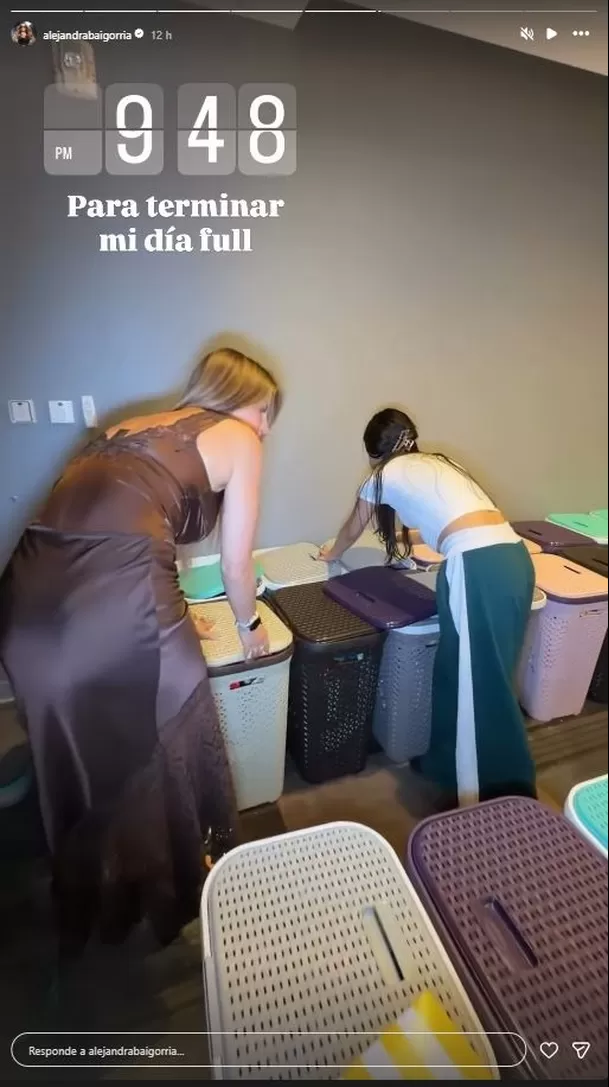 Todo listo para el agasajo navideño: Alejandra Baigorria ya tiene listas sus canastas y regalos. Todo listo para el agasajo navideño: Alejandra Baigorria ya tiene listas sus canastas y regalos.