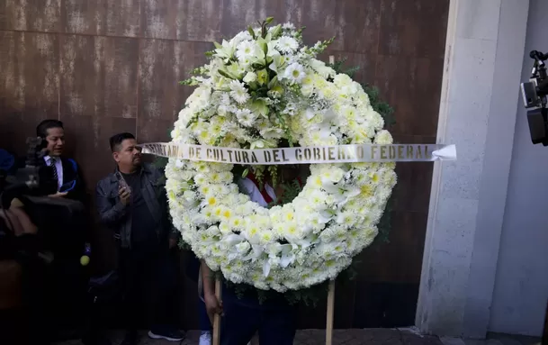 Velorio de Silvia Pinal en una funeraria al sur de la Ciudad de México / Foto: El Universal 