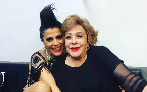 Alejandra Guzmán y su made Silvia Pinal/Foto: Instagram