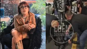 Alejandra Guzmán explicó porqué tuvo aparatosa caída en el aeropuerto/Fotos y video: Instagram 