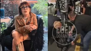 Alejandra Guzmán explicó porqué tuvo aparatosa caída en el aeropuerto/Fotos y video: Instagram 