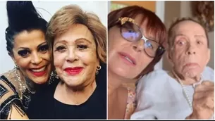 Alejandra Guzmán recibe fuertes críticas por exponer a Silvia Pinal haciendo gesto obsceno. Fuente: Instagram