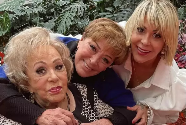 Silvia Pinal, Sylvia Pasquel y Alejandra Guzmán (Instagram) Silvia Pinal, Sylvia Pasquel y Alejandra Guzmán (Instagram)