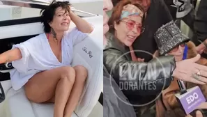 Alejandra Guzmán tuvo aparatosa caída a su llegada al aeropuerto/Fotos y video: Eden Dorantes