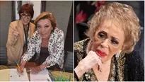 Alejandra Guzmán y Sylvia Pasquel defienden la Fundación de Silvia Pinal. Fuente: Instagram