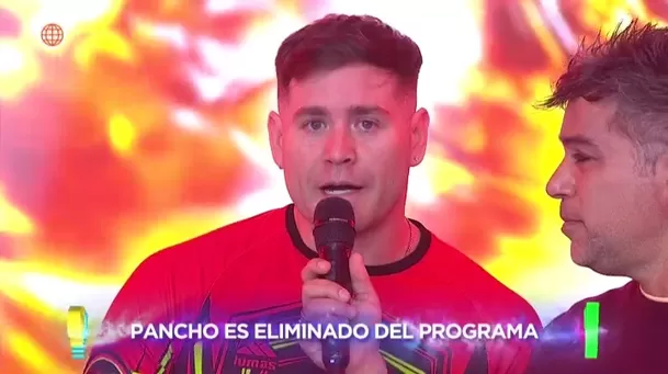 Pancho Rodríguez pidió perdón al público tras ser eliminado de EEG. Fuente: AméricaTV