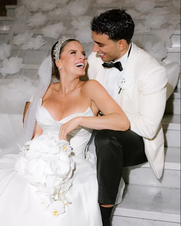 Alejandra Baigorria y Said Palao se casaron por civil y religios el pasado 26 de abril en el Centro de Lima / Instagram Alejandra Baigorria y Said Palao se casaron por civil y religios el pasado 26 de abril en el Centro de Lima / Instagram