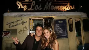 Shakira y Alejandro Sanz cuando grabaron el video de 'Te lo agradezco, pero no' 