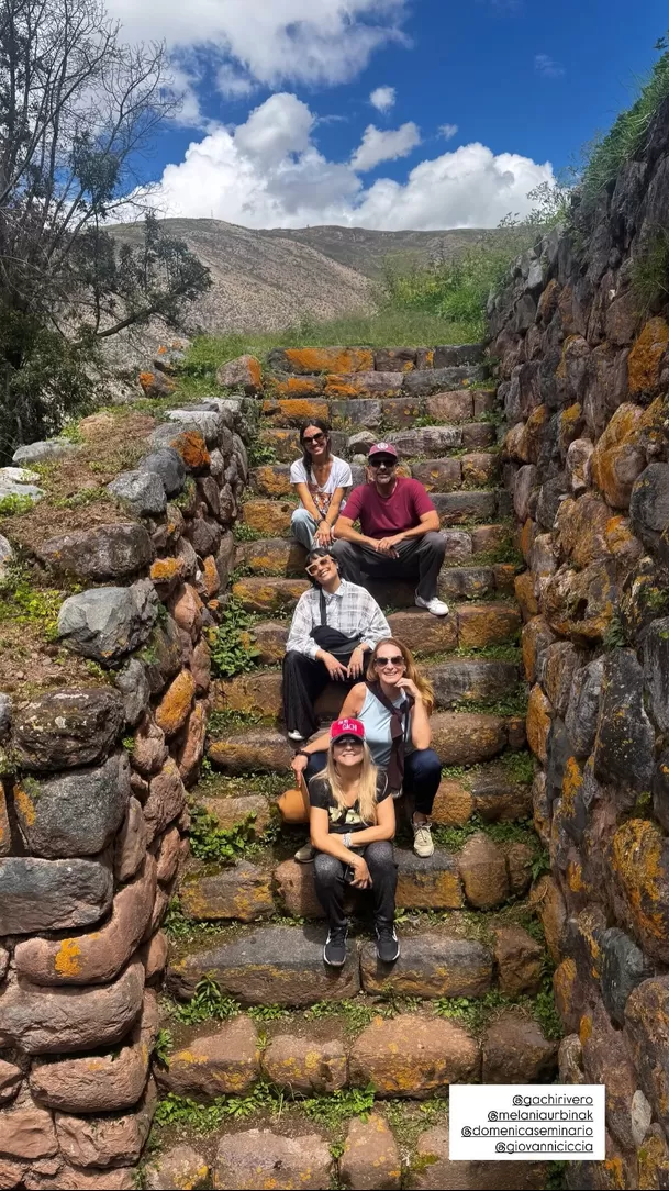Amigos de Bruno Ascenzo en el Cusco ¿Para la boda del productor con Adrián Bello? / Instagram 