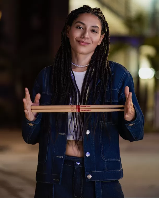 La percusionista peruana Gisella Giurfa es parte de la gira de Alejandro Sanz / Instagram La percusionista peruana Gisella Giurfa es parte de la gira de Alejandro Sanz / Instagram