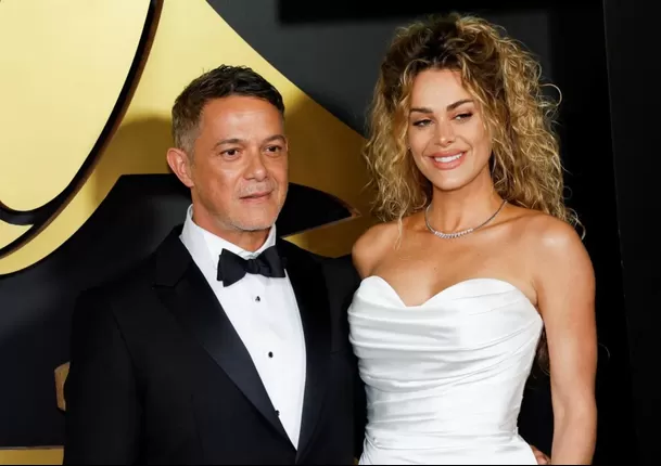 Alejandro Sanz y Candela Márquez en los Latin Grammy 2024 / AFP