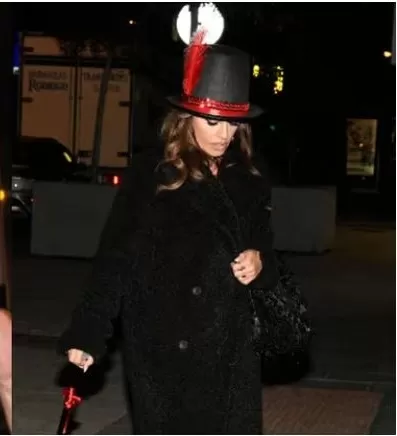 Mónica Cruz llegando al Teatro Barceló de Madrid a la fiesta de Alejandro Sanz/Foto: Tikitakas