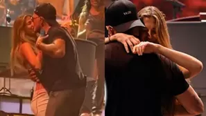 Alejandro Sanz y Stephanie Cayo se dan apasionado beso en concierto / América Espectáculos 