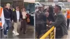 Alejandro Sanz y Stephanie Cayo causan furor a su llegada a Cusco