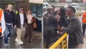 Alejandro Sanz llegó a Cusco con Stephanie Cayo y causó furor en el aeropuerto / Instagram: Instarandula