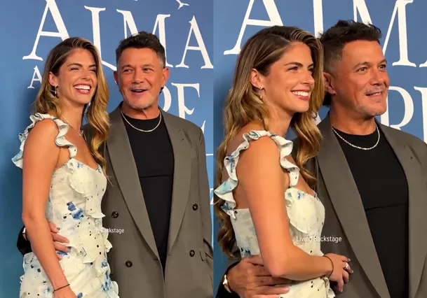 Alejandro Sanz y Stephanie Cayo en el estreno del musical 'El alma al aire' / IG: @alejandrosanz Alejandro Sanz y Stephanie Cayo en el estreno del musical 'El alma al aire' / IG: @alejandrosanz