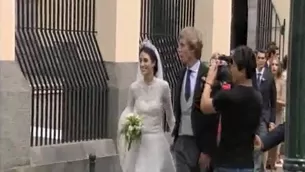 Boda de Alessandra de Osma y Christian de Hannover. Foto: captura de TV