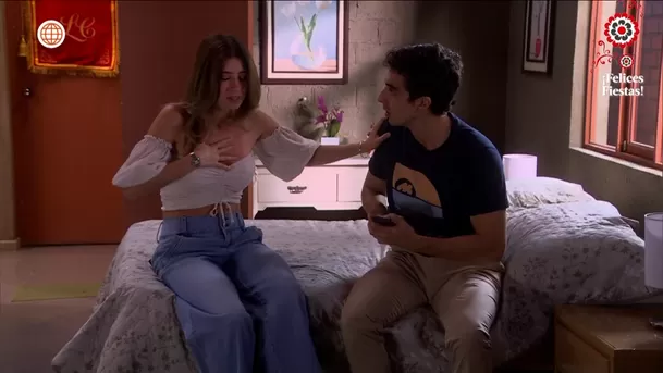 Alessia aterró a Jimmy tras sufrir fulminante dolor en el pecho y quedarse sin aire / AméricaTV