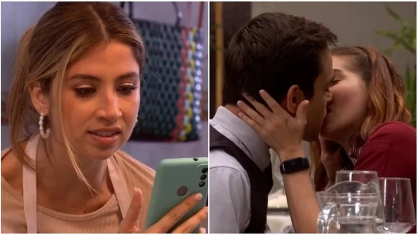 Alessia enfureció con Cristóbal tras ver apasionado beso con Laia