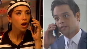 Alessia enfureció tras cruel rechazo de Cristóbal y colgarle el teléfono. Fuente: AméricaTV